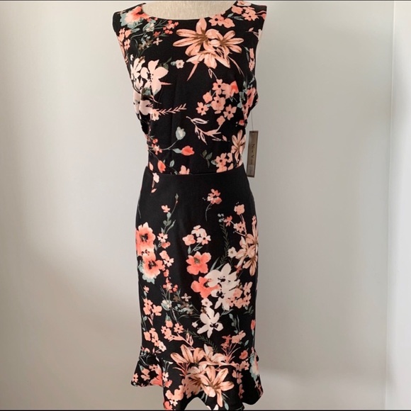Dresses & Skirts - Beautiful Spring Floral Midi Dress Size 16 NWT